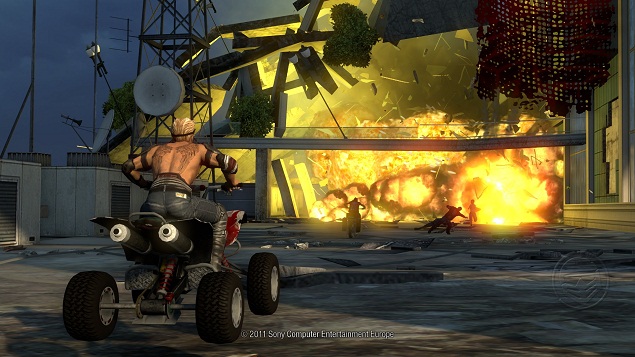 MotorStorm Apocalypse: 4-player split-screen mode 