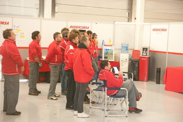 Ferrari F458 Challenge Rosso Corsa team