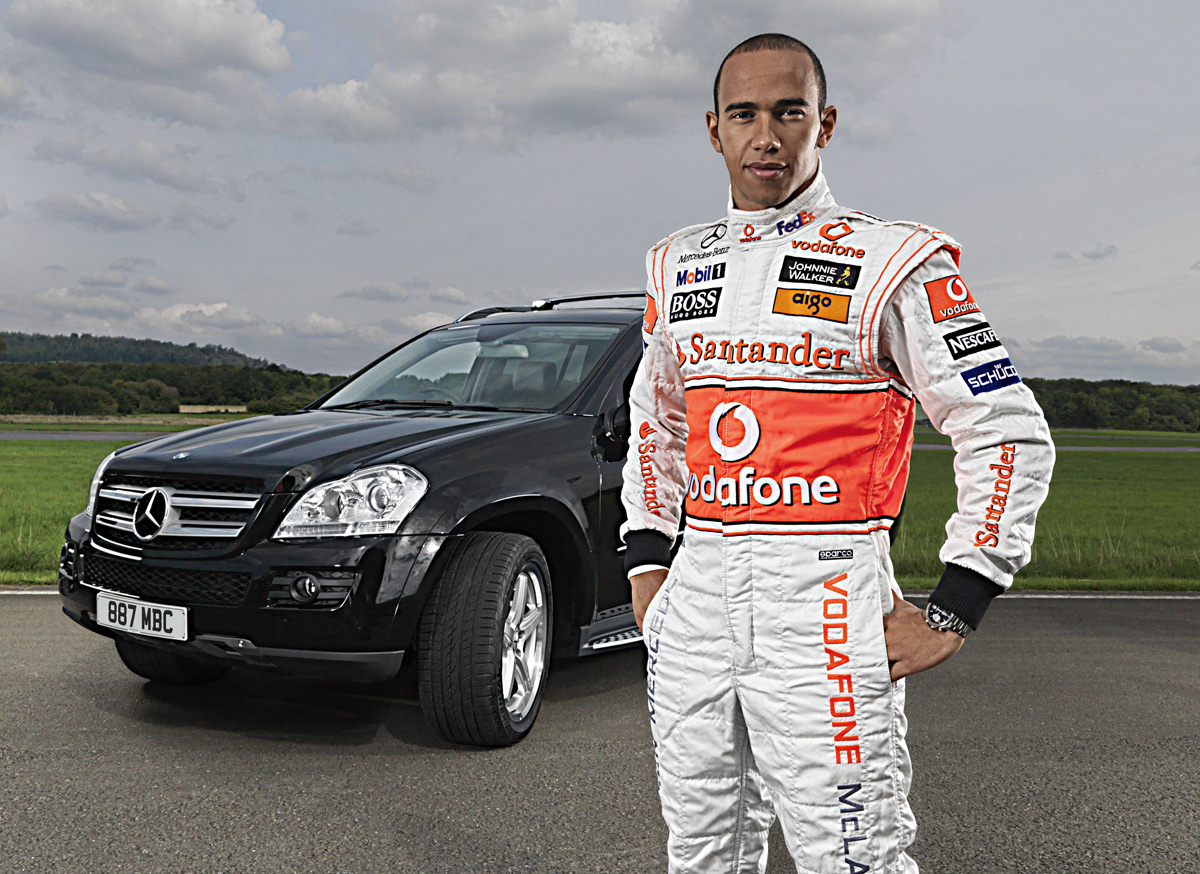 Lewis Hamilton Mercedes Benz