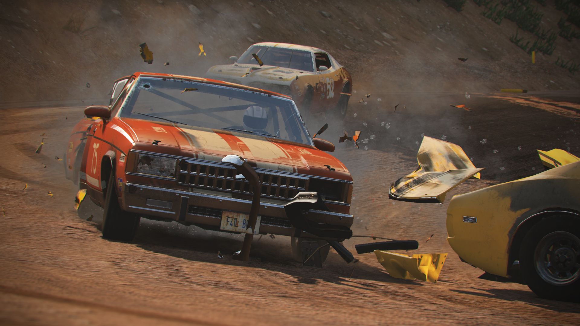 wreckfest дерби