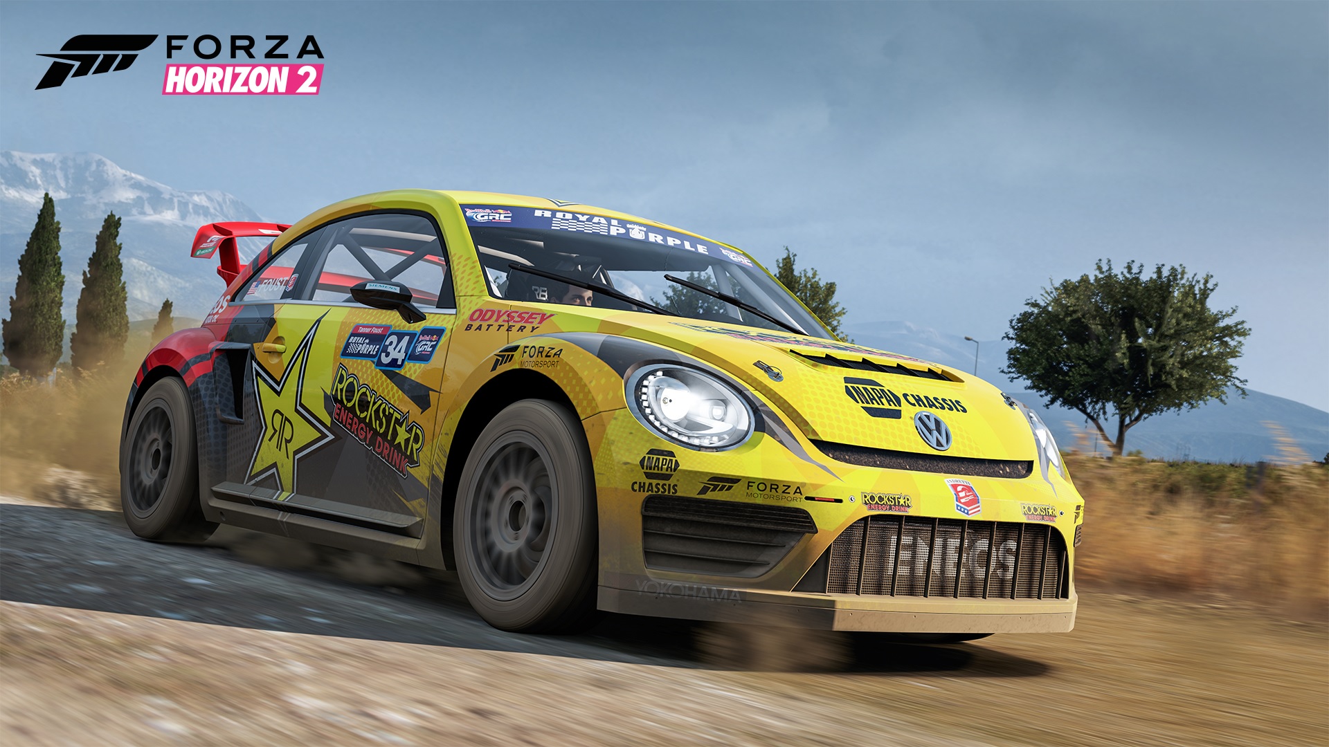 Rockstar Energy Car Pack released for Forza Horizon 2 - Team VVV.