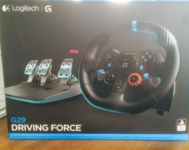 Using Logitech G27 on the PlayStation 4. 
