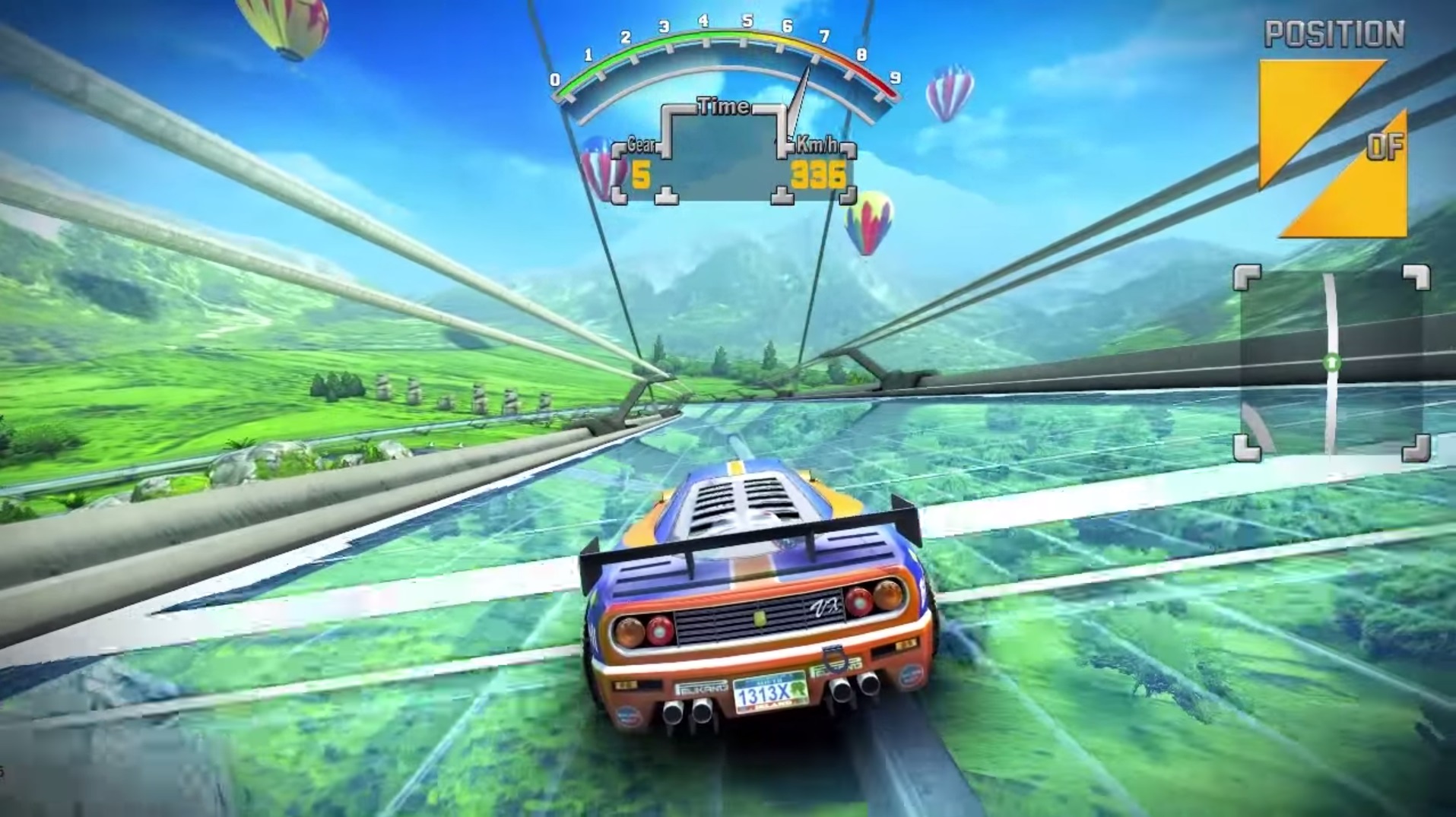 The 90’s Arcade Racer Wii U screenshot