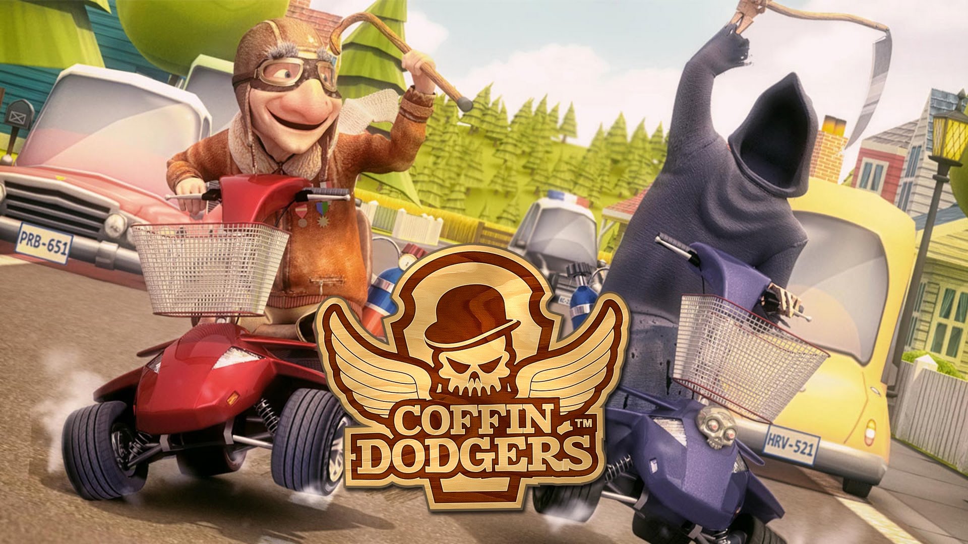 Coffin Dodgers PS4 Xbox One artwork