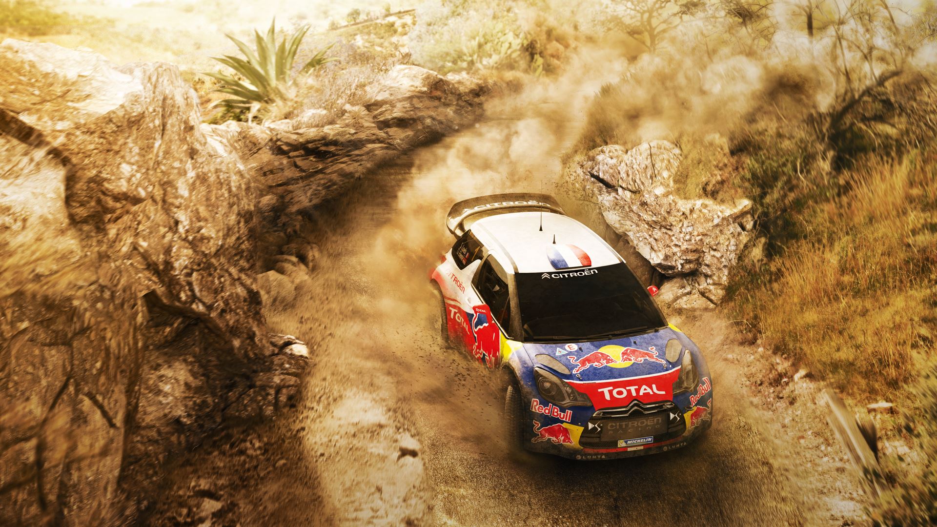 Sebastien Loeb Rally Evo artwork with Citroen DS3 WRC