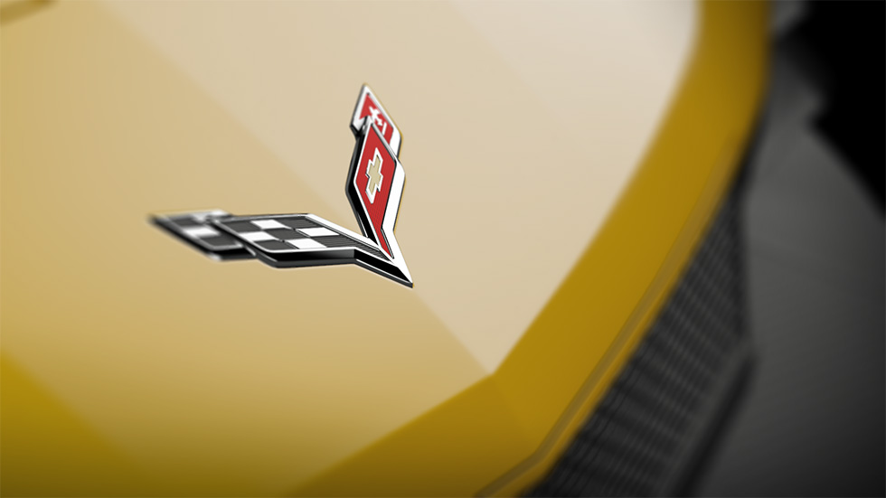 Close up of Corvette in Gran Turismo Sport