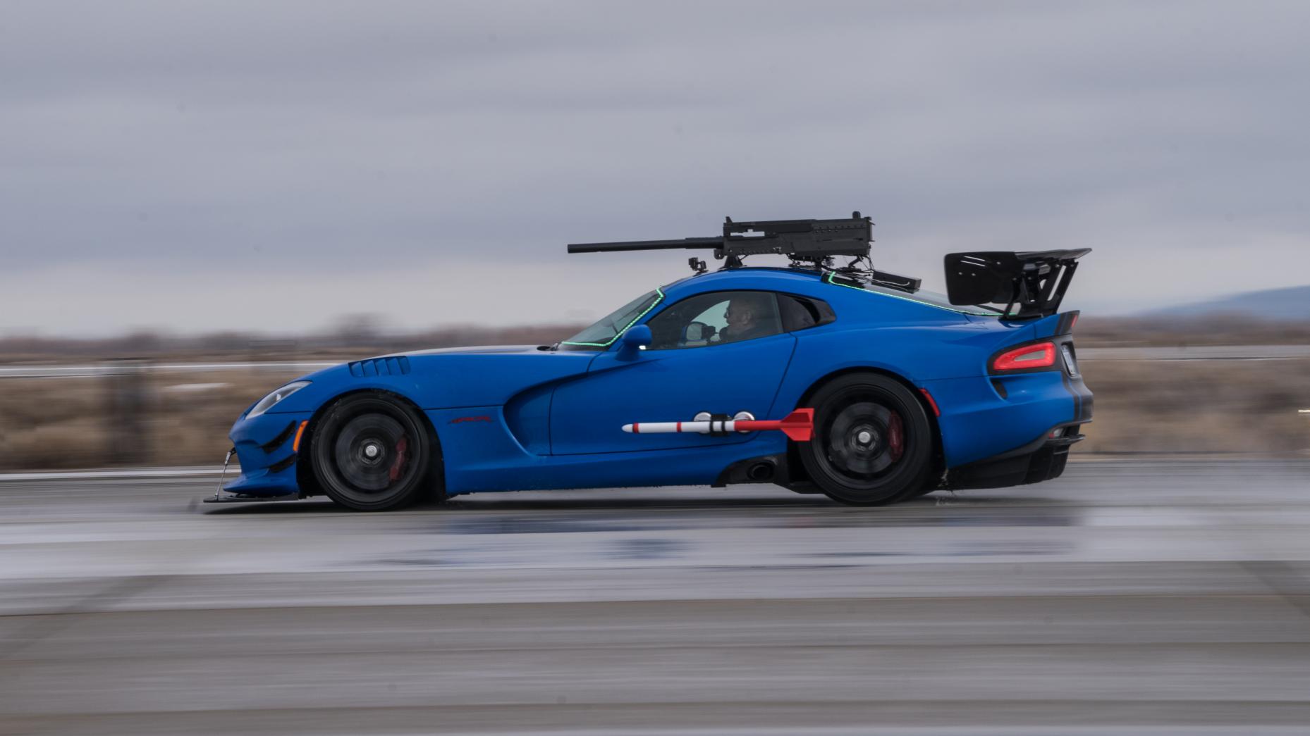 Top Gear AC Viper dogfight