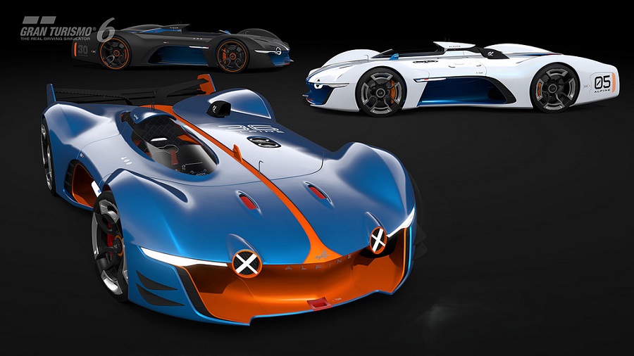 Gran Turismo Vision GT car renders