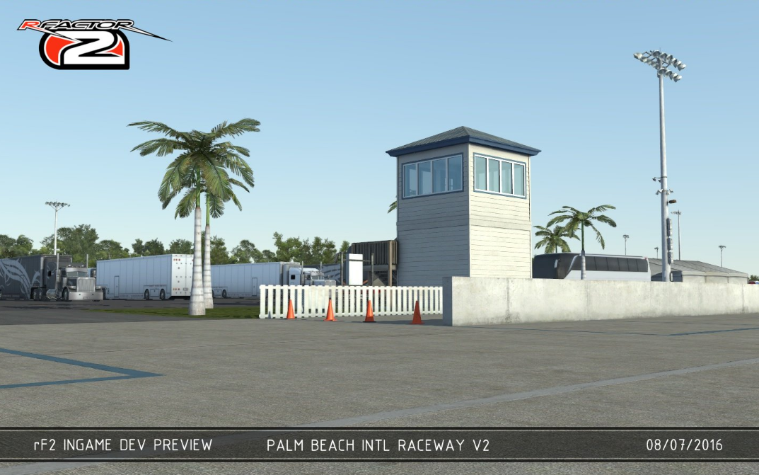 rFactor 2 Palam Beach International Raceway version 2 v2 work in progress screenshots preview