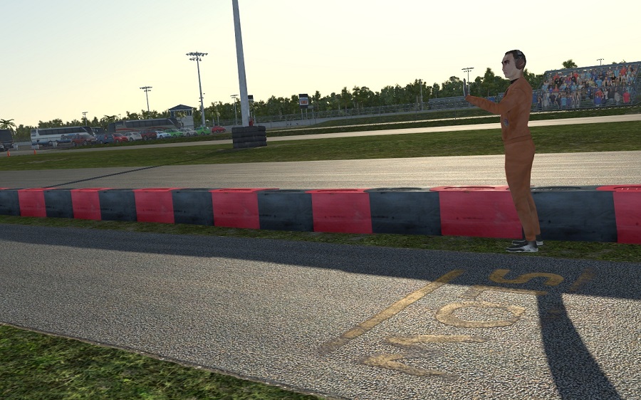 rFactor 2 Palm Beach International Speedway version 2 oval race track
