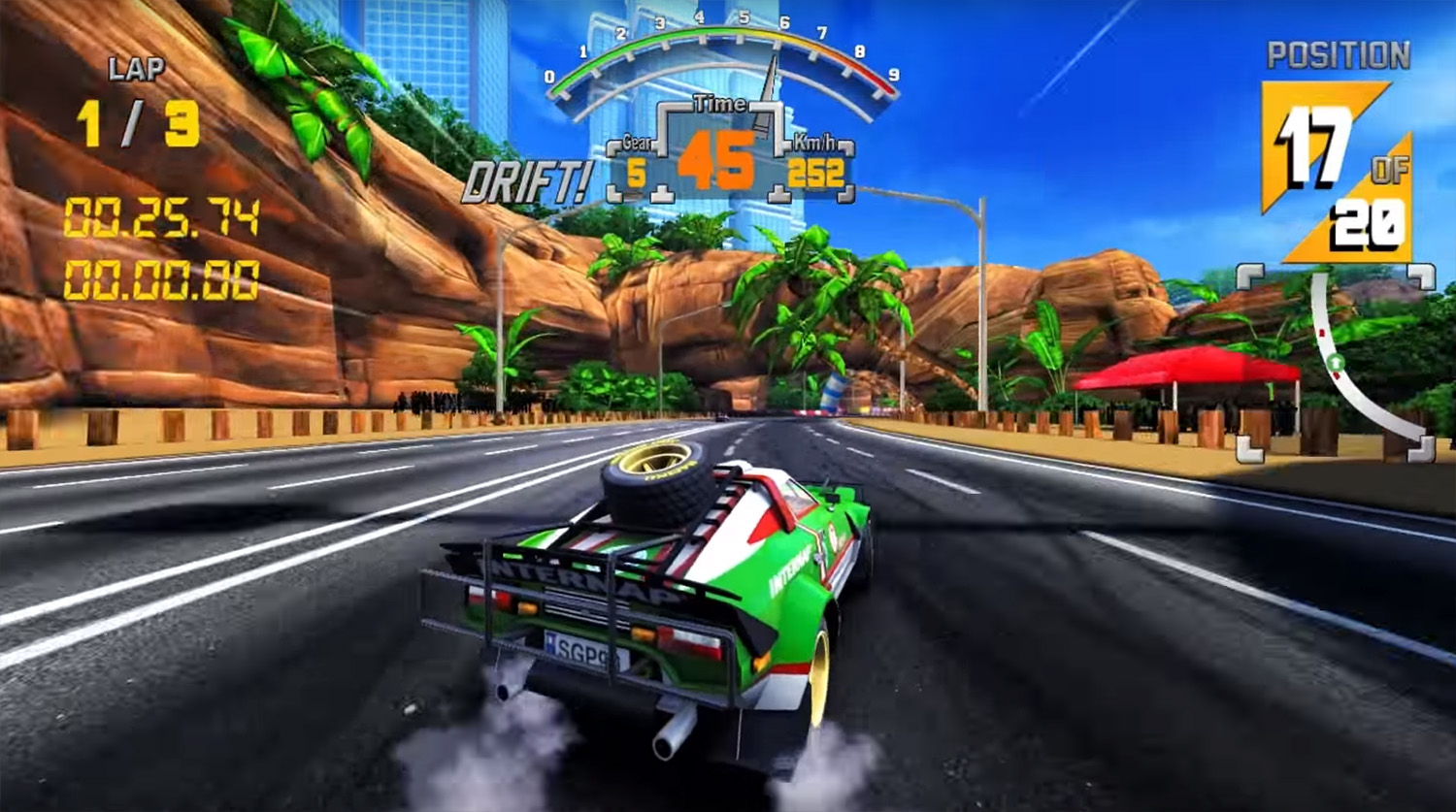 90s Arcade Racer é o Kickstarter que quer homenagear os jogos de