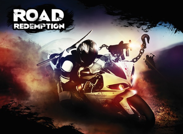 Road Redemption bike game road rash inspired spiritual successor art wallpaper