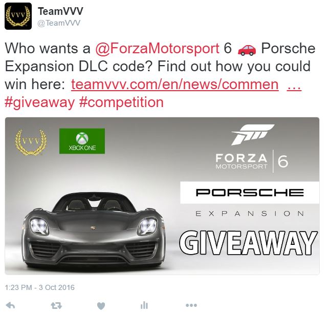 Forza Motorsport 6 Porsche Expansion competition