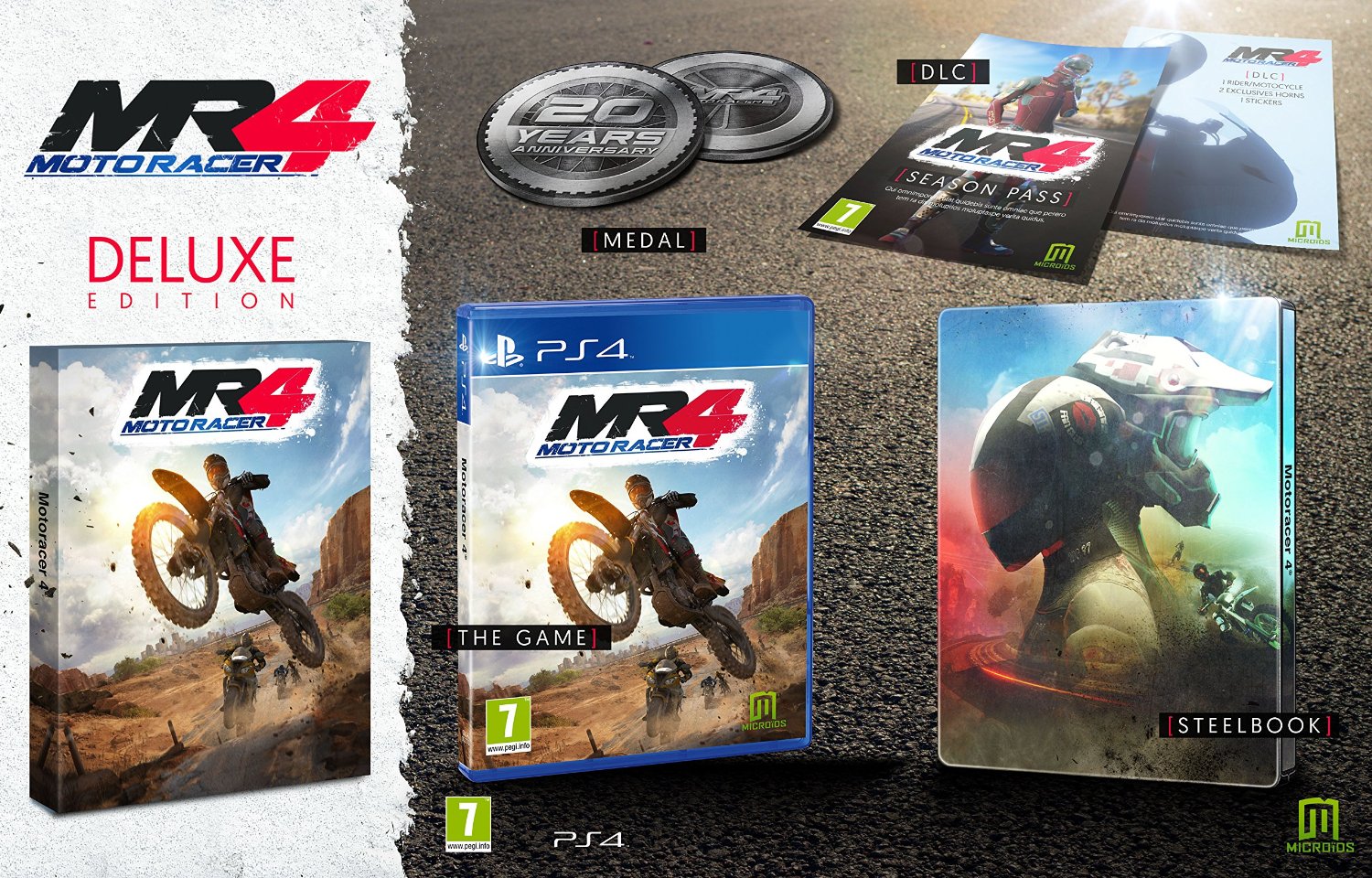 Moto Racer 4 Deluxe Edition Steelbook Season Pass