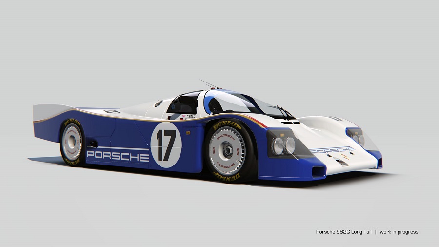 Porsche 962c Long Tail Assetto Corsa Porsche pack volume 2 render