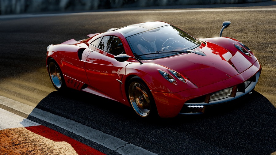 Project CARS pagani zonda red