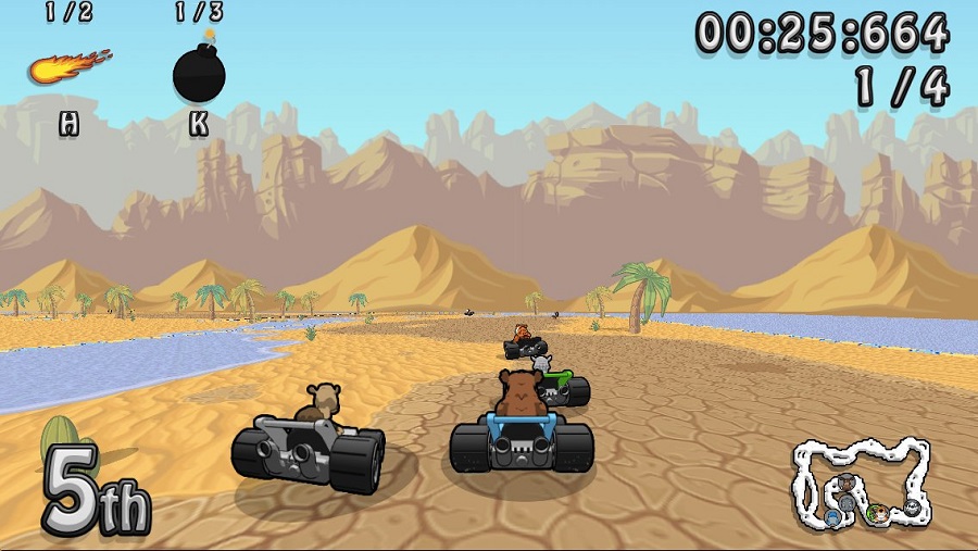 wacky wheels hd beach sand desert race 