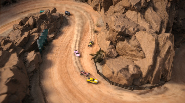 Mantis Burn Racing desert environment 