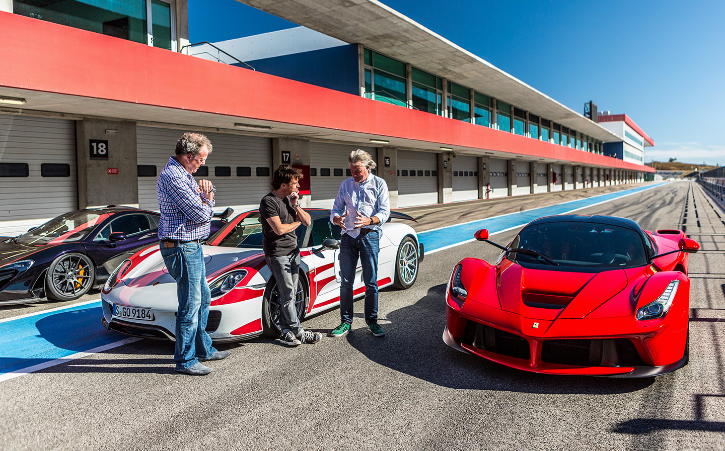 The Grand Tour Holy Trinity LaFerrari Porsche 918 McLaren P1