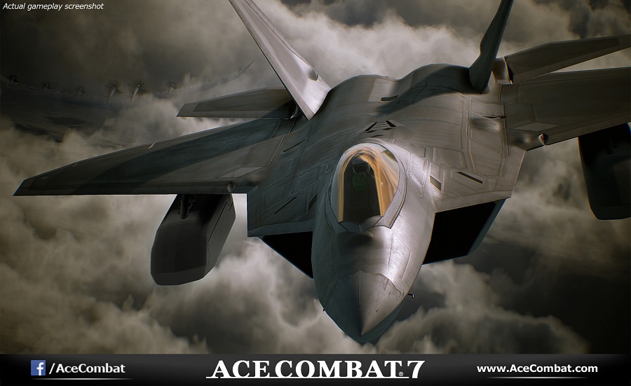 ace combat 7 first screenshots fighter jet 