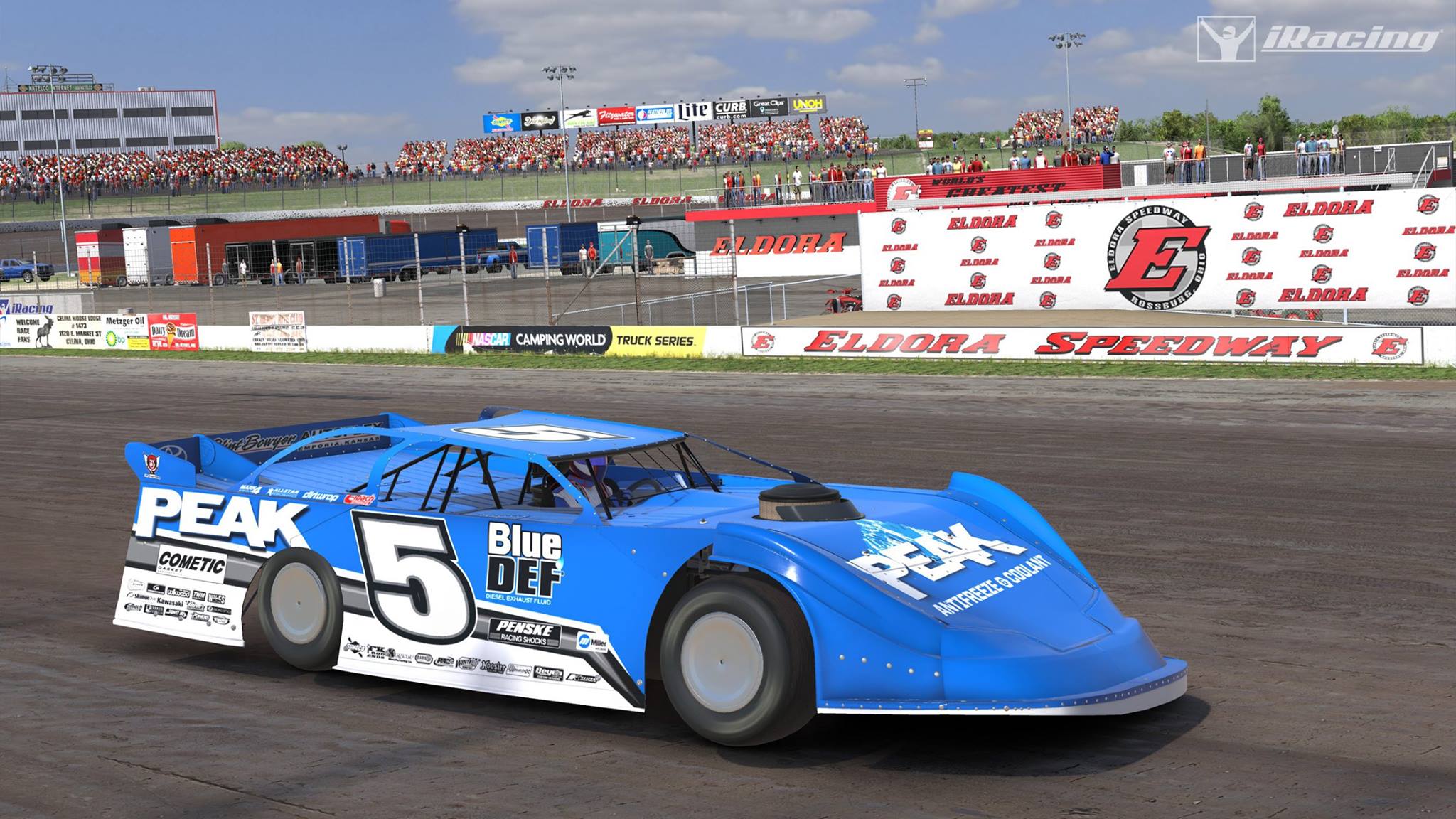 iracing dirt content eldora speedway