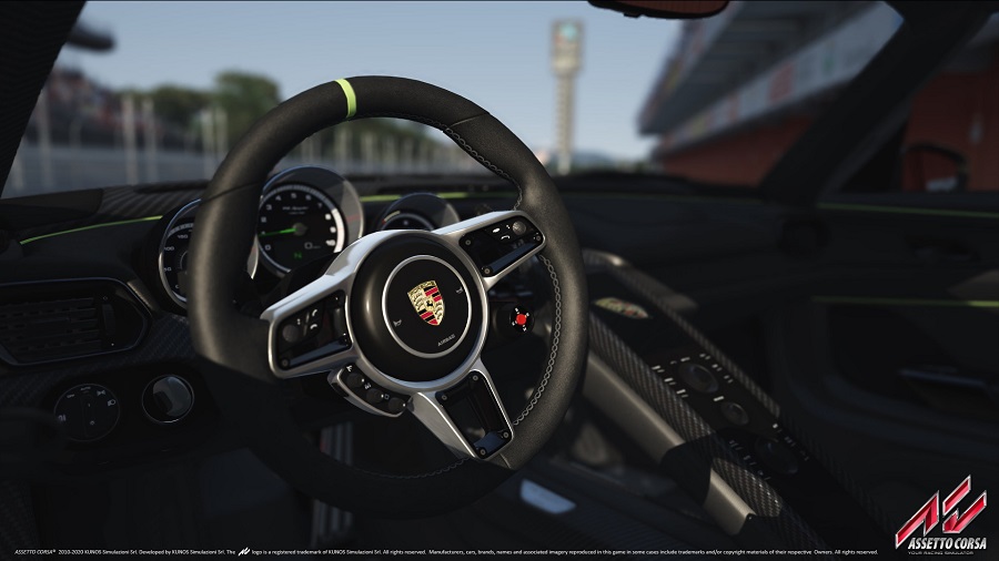 assetto corsa porsche interior cockpit