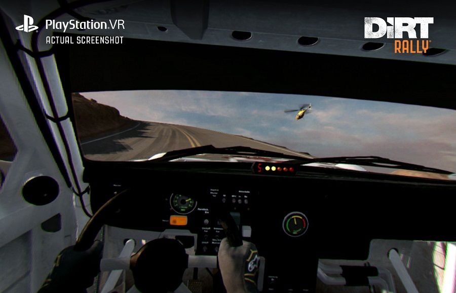 dirt rally psvr playstatiovr vr screenshot image in-game 