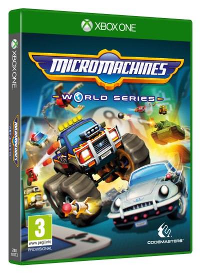 micro machines world series xbox one box art