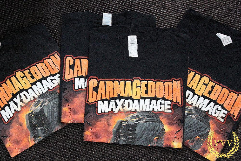 Carmageddon Max Damage t-shirts