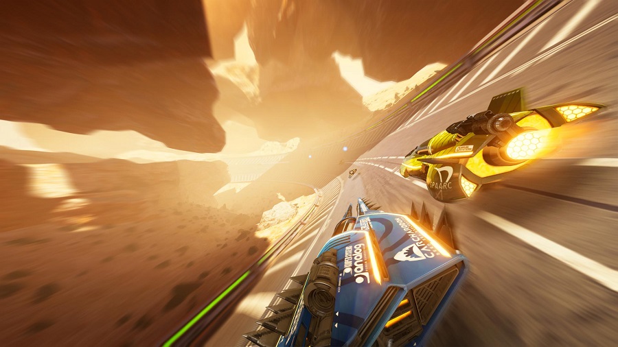 fast rmx nintendo switch futuristic racing game