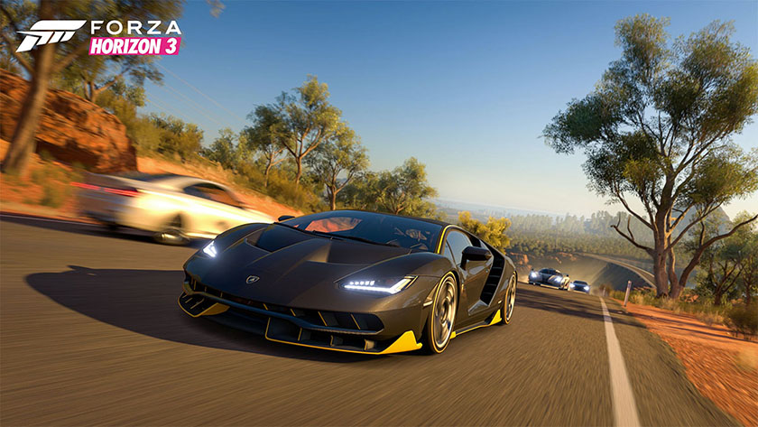 Forza Horizon 3 screenshot Lamborghini Centenario race