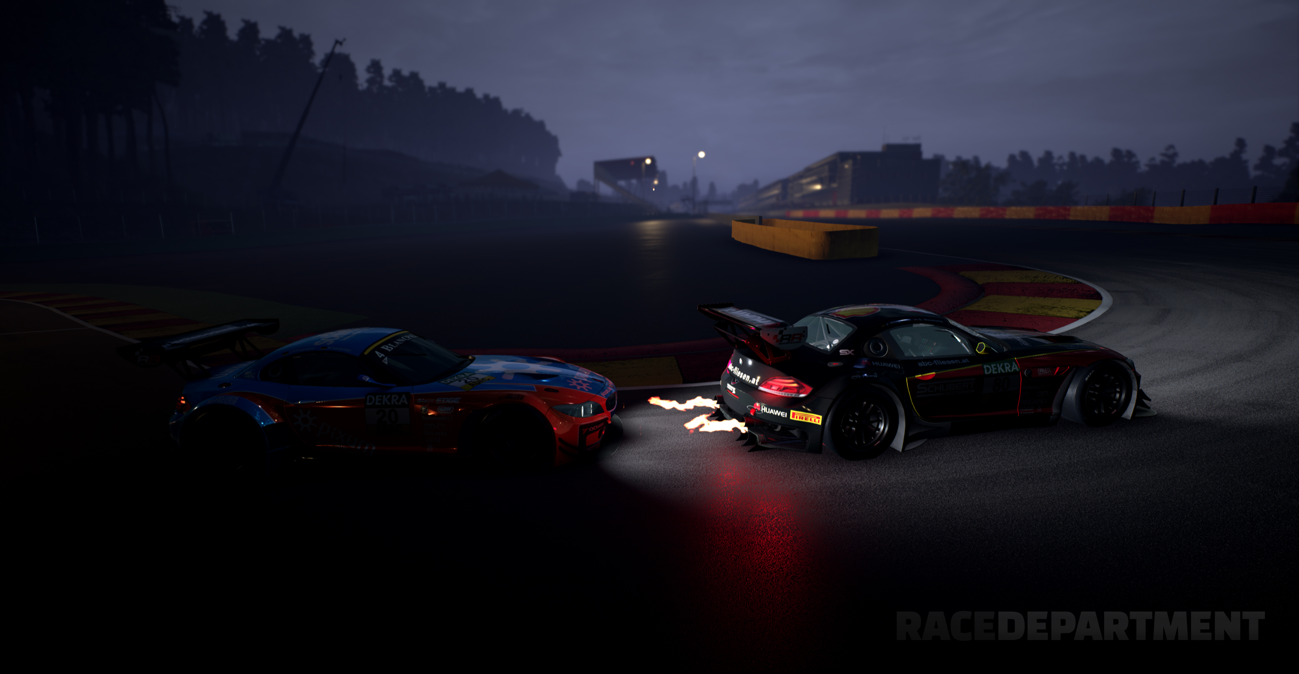 GTR 3 simbin studios screenshot night racing 