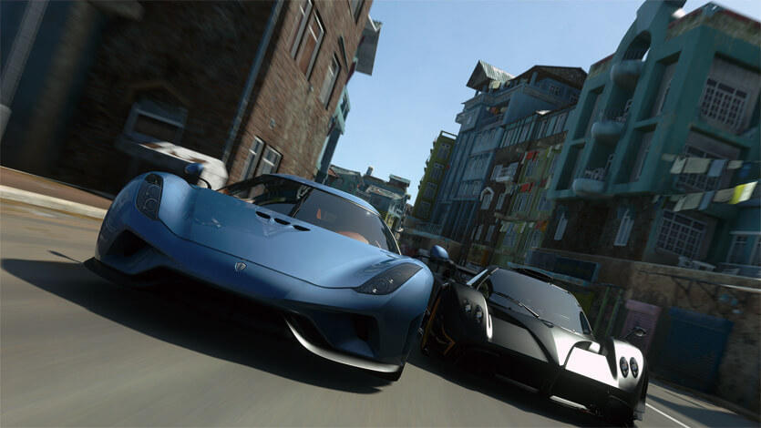 DriveClub VR screenshot city track PS4 PSVR PlayStation VR