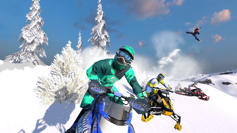 snow moto racing freedom 
