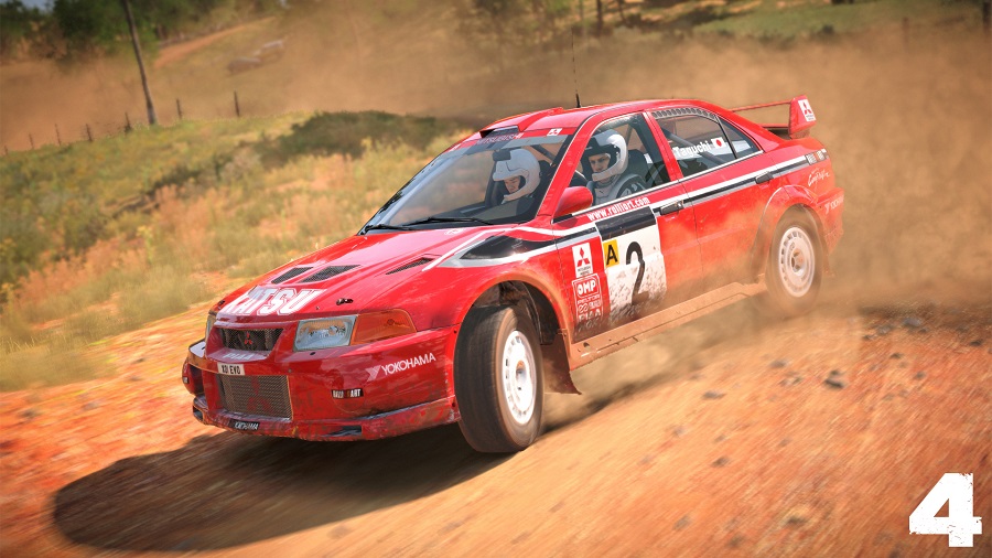 dirt 4 australia mitsubihsi lancer evolution 6