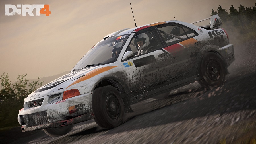 dirt 4 mitsubishi lancer evolution vi rally car