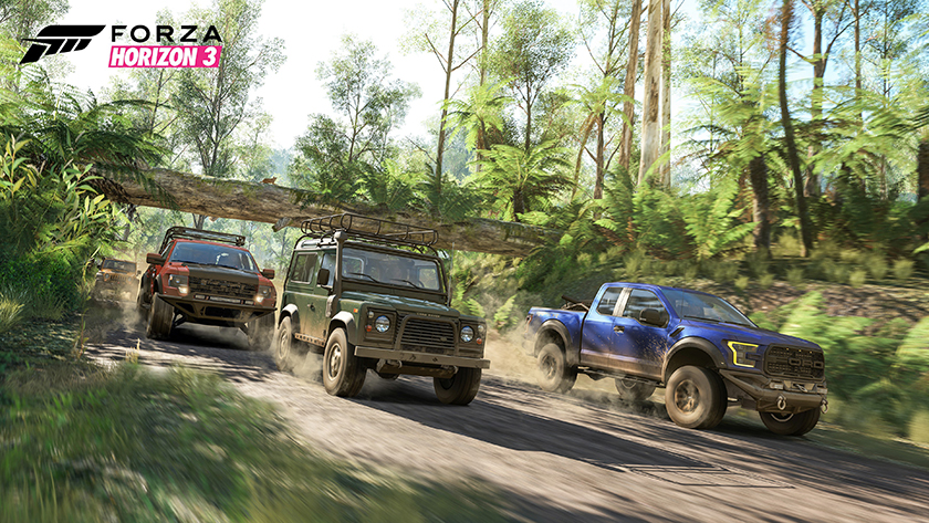 Forza Horizon 3 rainforest