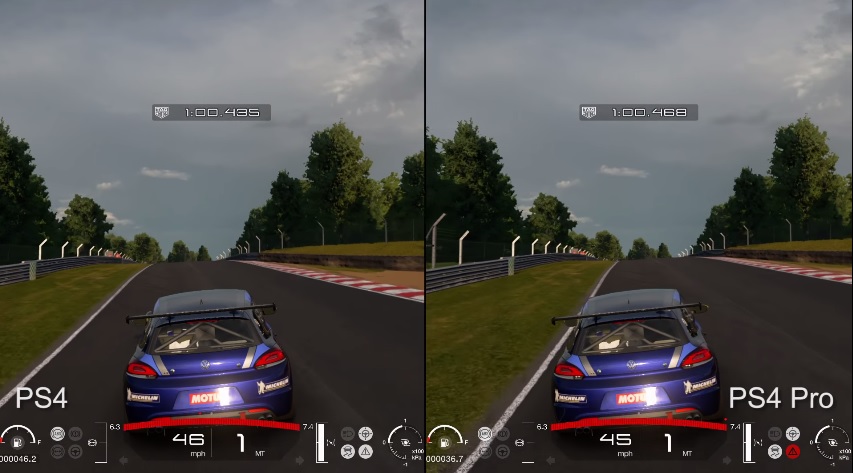 A faithful limbs Orange Digital Foundry compares GT Sport PS4 vs PS4 Pro at 1080p - Team VVV