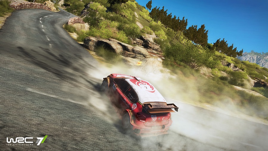 wrc 7 citroen c4 wheelspin 