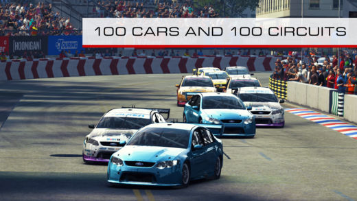 grid autosport ios iphone mobile ipad aussie v8