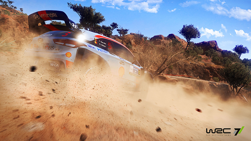 WRC 7 screenshot Hyundai i20