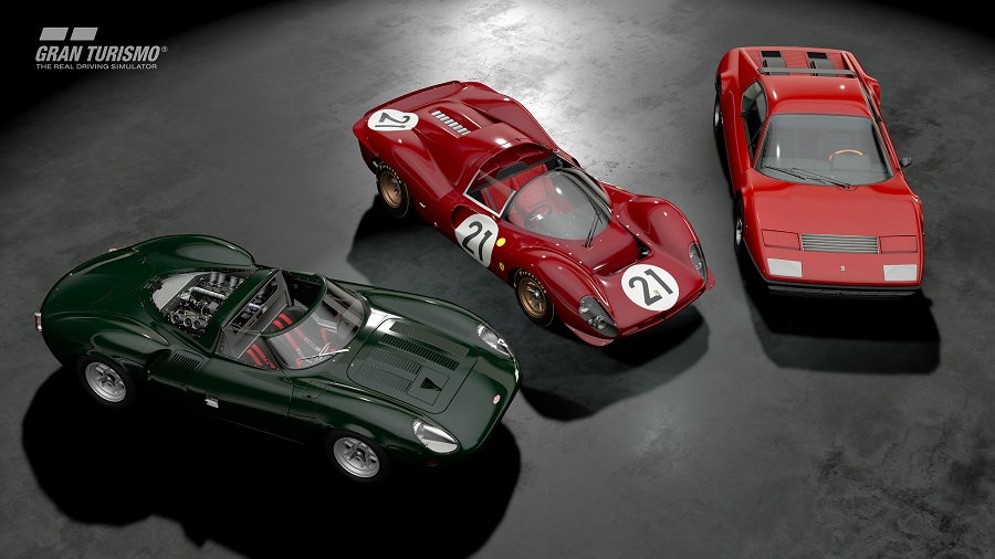 gt sport ferrari 512bb jaguar xj12 ferrari 330 p4