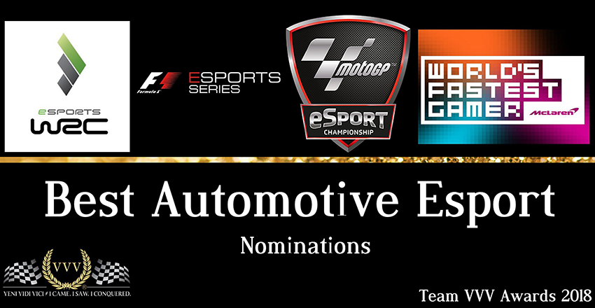 Best Automotive Esport nominations