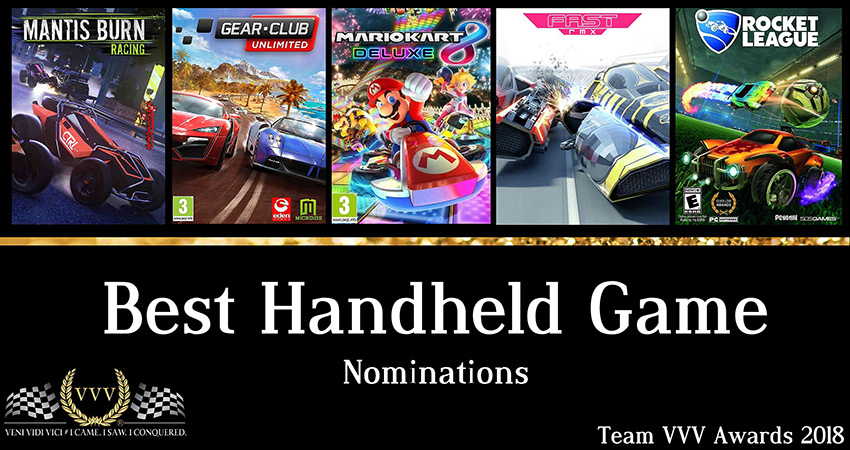 Team VVV Racing Game Awards 2018 Best Handheld Game 