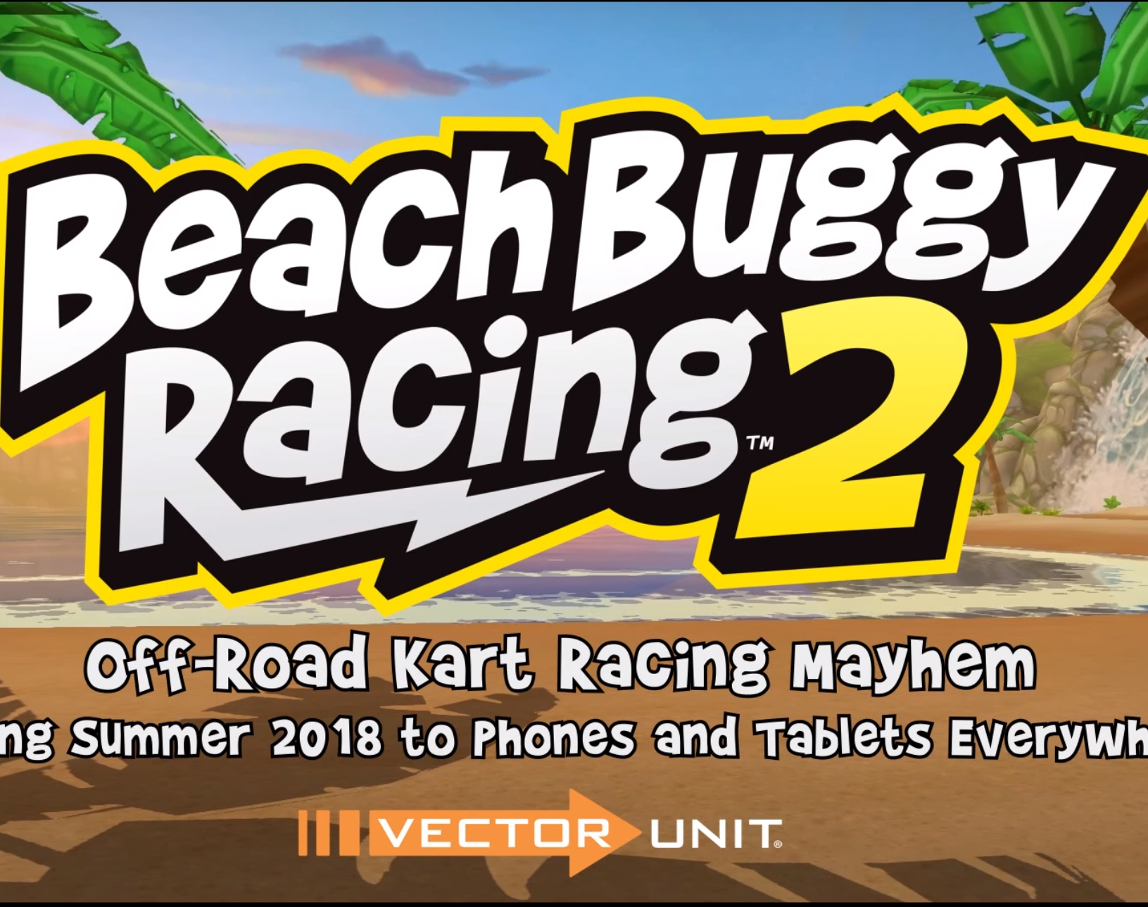 beach buggy racing vector unit