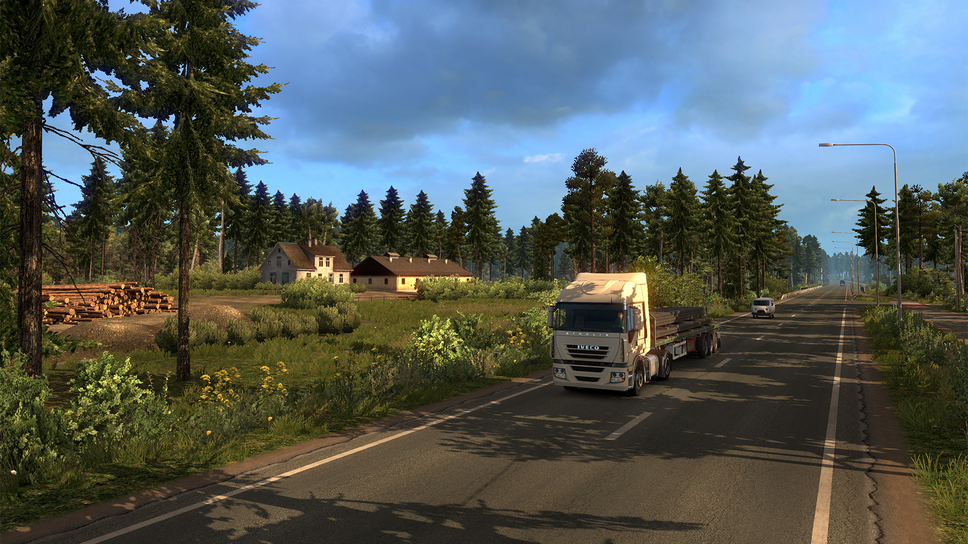 Euro Truck Simulator 2 Beyond The Baltic Sea Map Euro Truck Simulator 2's "Beyond the Baltic Sea" map expansion releases